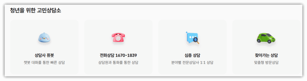 면접 정장 대여 신청 및 대여비 지원 안내 고객센터 안내