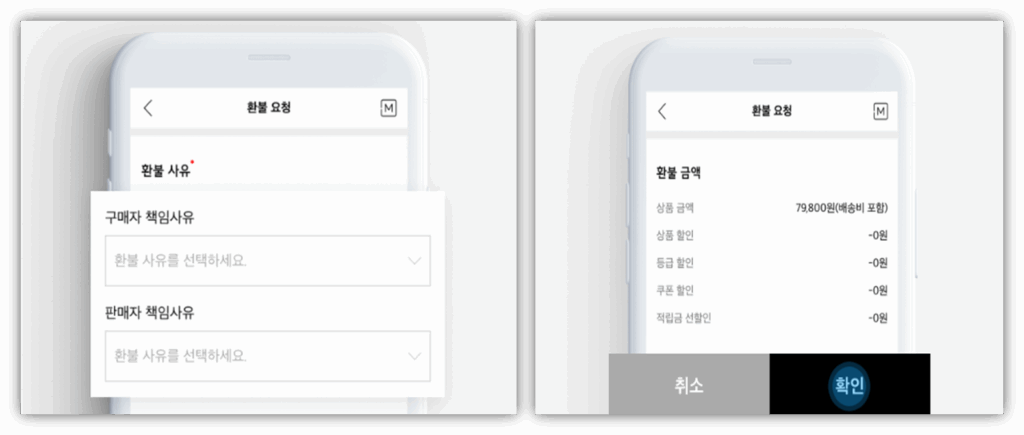 무신사 환불 방법 및 환불기간 안내 무신사 환불 방법 및 환불기간 안내