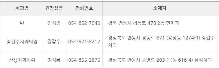 안동시